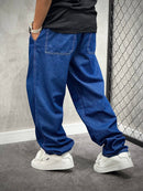 CALÇA MAGIC BAGGY JEANS AZUL ESCURO