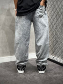 CALÇA MAGIC BAGGY JEANS STONED GREY