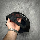 BONÉ STRANGER TRUCKER DISTORTED GOTHIC LETTERING