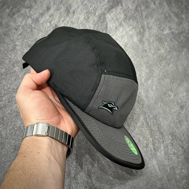 BONÉ FIVE PANEL BLACK BIRD UNISEX - PRETO/CHUMBO