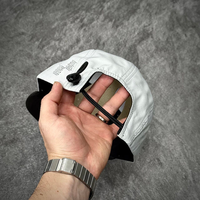 BONÉ FIVE PANEL BLACK BIRD UNISEX - CINZA/PRETO