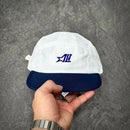 BONÉ FIVE PANEL NEW LIFE TAG WHITE BLUE
