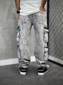 CALÇA DOUBLE CARGO BASIC STONED