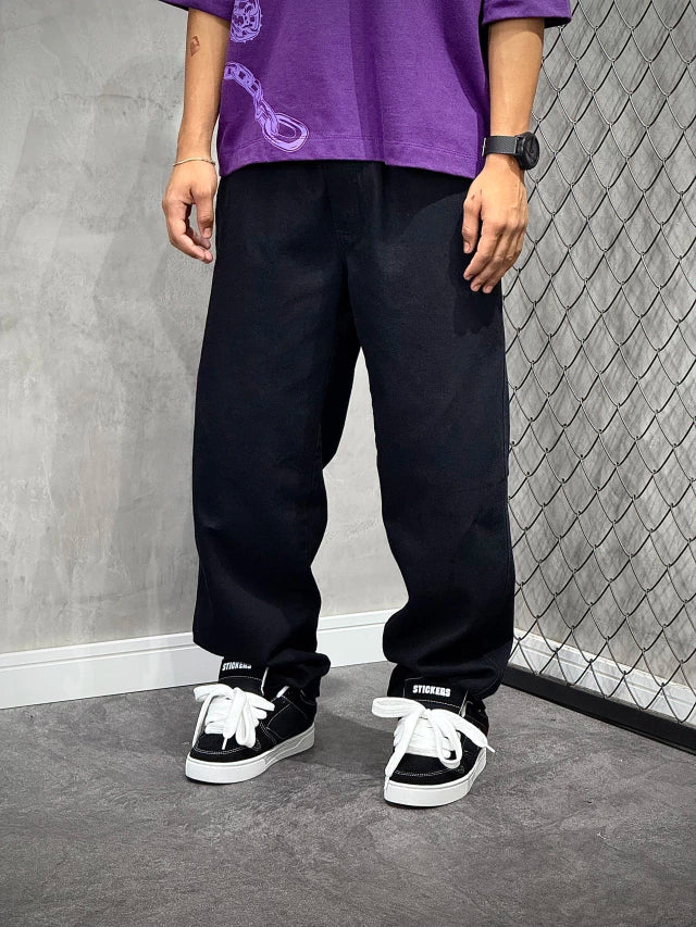 CALÇA SUPER BAGGY MAGIC BLACK JEANS