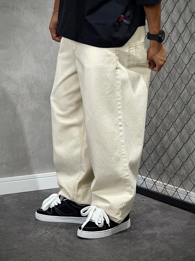 CALÇA SUPER BAGGY MAGIC NATURALE