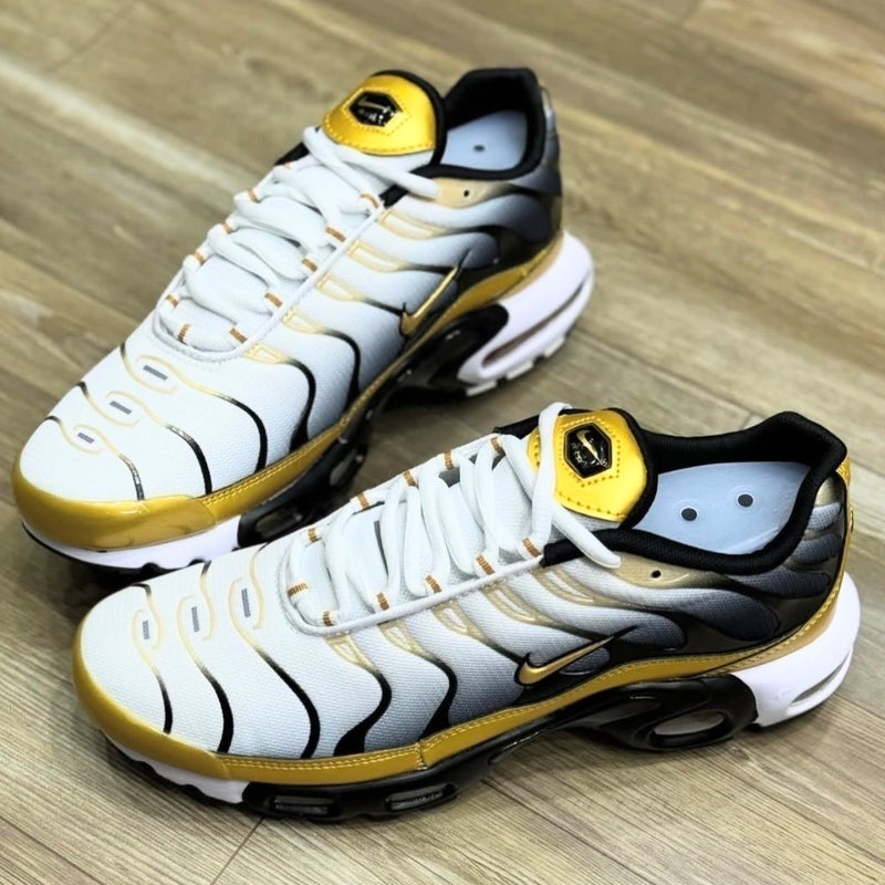 Nike Air Max Tn White/Gold Black Gradient