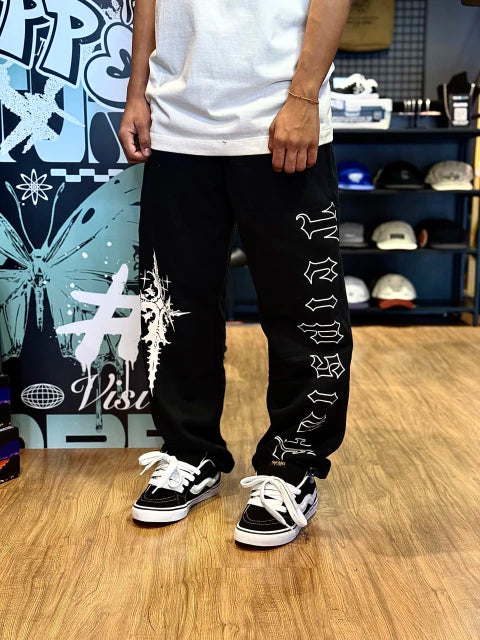 CALÇA MOLETOM TRIPSIDE “TRAPSTAR” - PRETA