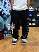 CALÇA MOLETOM TRIPSIDE “TRAPSTAR” - PRETA