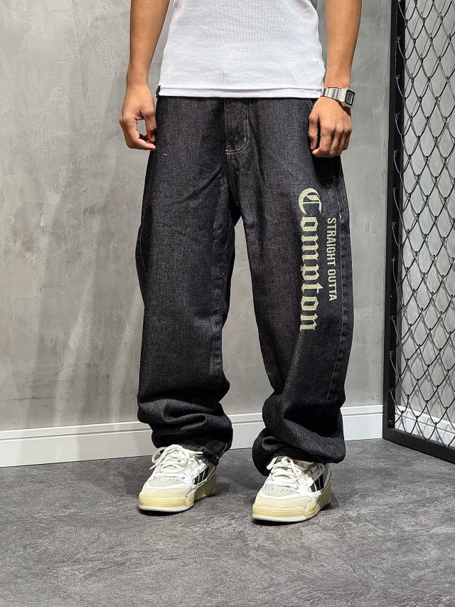 CALÇA BAGGY “TAG” JEANS BLACK