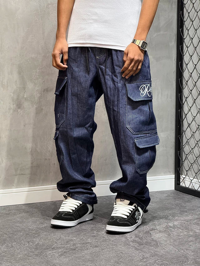 CALÇA DOUBLE CARGO JEANS REFEN
