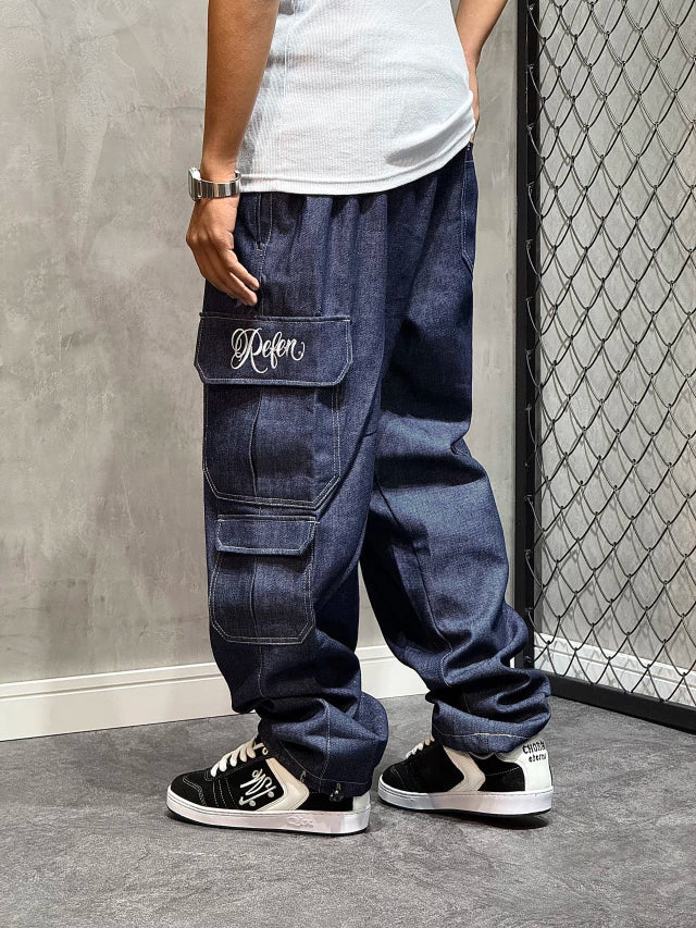 CALÇA DOUBLE CARGO JEANS REFEN