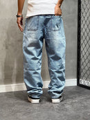 CALÇA RETA 4CITY BLUE SKY