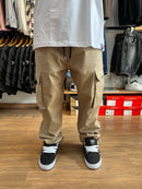 CALÇA ALIVE TAG CARGO MARROM