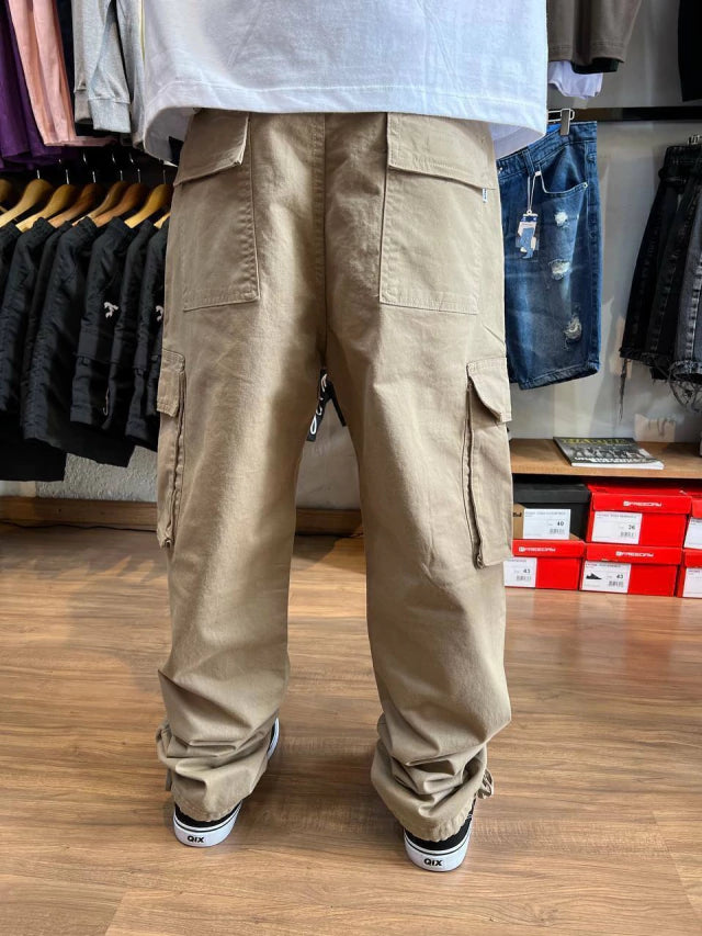 CALÇA ALIVE TAG CARGO MARROM