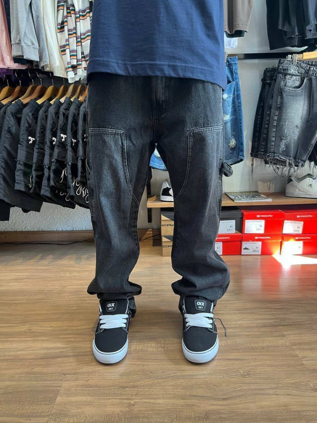 CALÇA OVER CARPENTER CITY DENIN