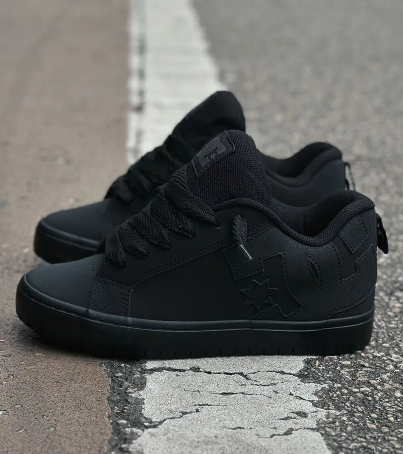 Dc Shoes New Court Graffik Sd Black Black Black