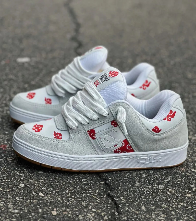 Qix Skate x Damascena 90s OG Branco