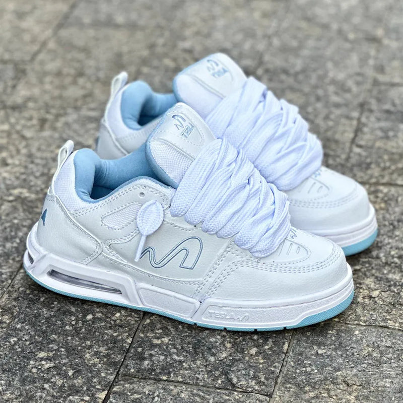 Tesla Nine Gold White Aqua